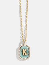 BaubleBar K - 
    Initial pendant necklace
  
