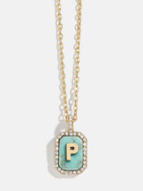 BaubleBar P - 
    Initial pendant necklace
  
