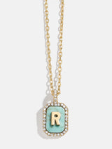 BaubleBar R - 
    Initial pendant necklace
  
