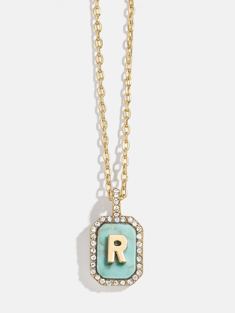 BaubleBar R - 
    Initial pendant necklace
  
