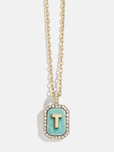 BaubleBar T - 
    Initial pendant necklace
  
