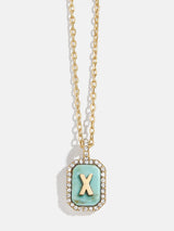 BaubleBar X - 
    Initial pendant necklace
  
