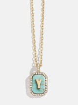 BaubleBar Y - 
    Initial pendant necklace
  
