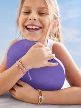 BaubleBar Brittany Kids' Bracelet - Purple - 
    Kids' pull-tie bracelet set
  
