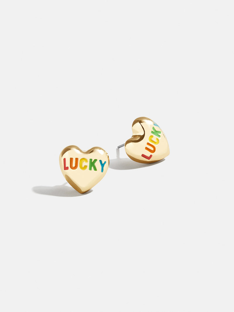 BaubleBar Luck of Hearts Earrings - Luck of Hearts Earrings - 
    St. Patrick's day earrings
  
