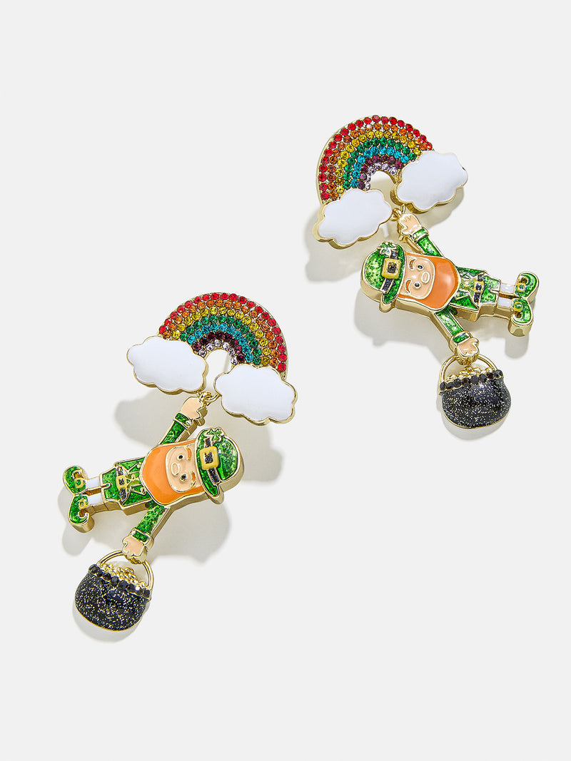 BaubleBar Luck of the Leprechaun Earrings - Multi - 
    St. Patrick's day statement earrings
  
