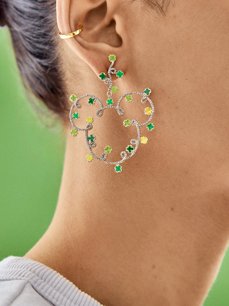 Baublebar green earrings outlet