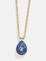 BaubleBar Lapis - 
    Semi-precious birthstone necklace
  
