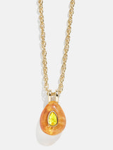 BaubleBar Citrine - 
    Semi-precious birthstone necklace
  

