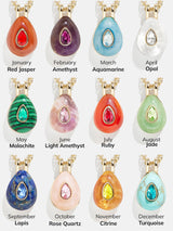BaubleBar Semi-Precious Teardrop Birthstone Necklace - Amethyst - 
    Enjoy an extra 20% off sale - This Week Only
  
