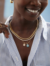 BaubleBar Semi-Precious Teardrop Birthstone Necklace - 
    Semi-precious birthstone necklace
  
