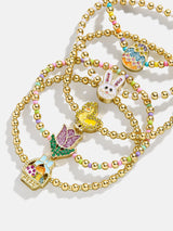 BaubleBar Some Bunny Special Bracelet Set - Multi - 
    Kids' stretch bracelet set
  
