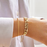 Bubble Slider Custom Bracelet - Bubble Double Strand