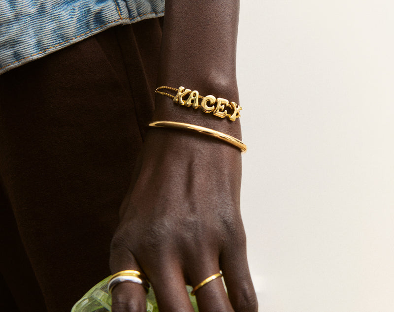 BaubleBar Bubble Slider Custom Bracelet - Bubble Double Strand - 
    Ends Friday: Enjoy 20% Off 
  

