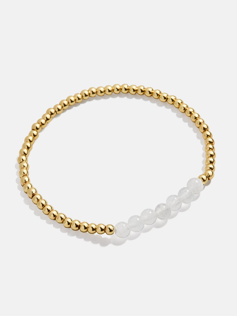 BaubleBar Angelica Semi-Precious Bracelet - Opal - 
    Semi-precious stretch bracelet
  
