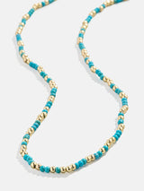 BaubleBar Sadie Necklace - Turquoise - 
    Semi-precious beaded necklace
  
