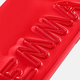 Fine Line Custom iPhone Case - Red/Red
