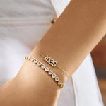 variant:14K Gold Plated Sterling Silver. Cubic Zirconia Stones