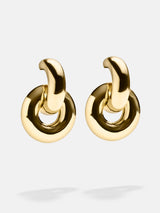 BaubleBar Mia Earrings - Gold - 
    Loop statement earrings
  
