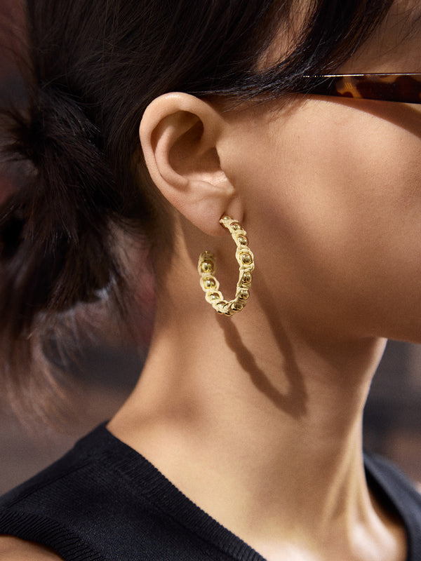 Lisa Earrings - Gold