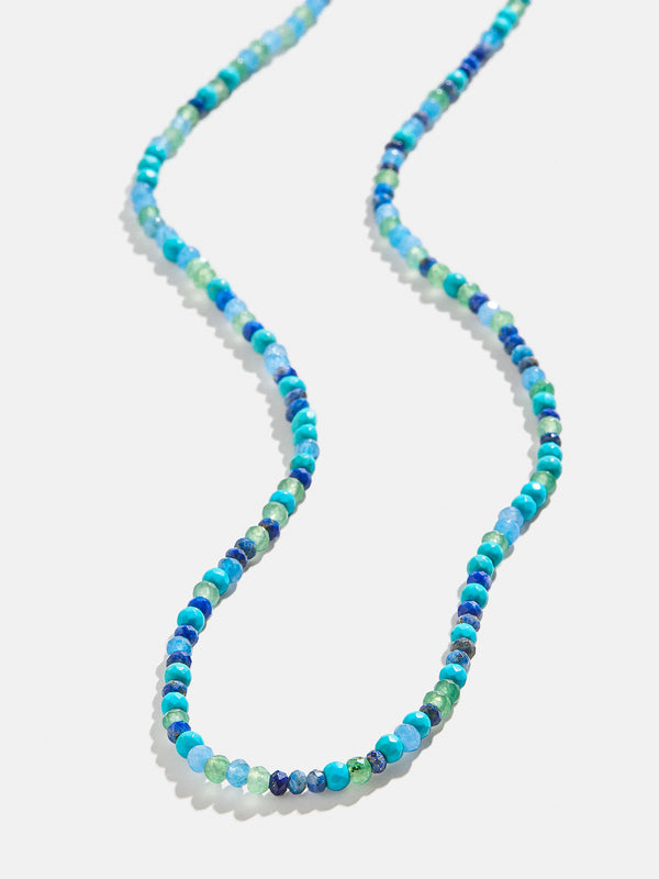 Valentina Semi-Precious Necklace - Blue Ombre
