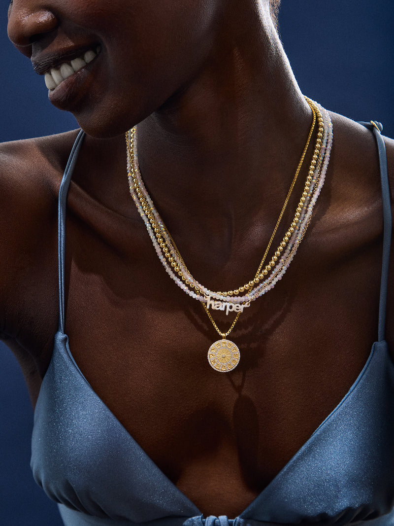 BaubleBar Valentina Semi-Precious Necklace - Opal - 
    Semi-precious beaded necklace
  

