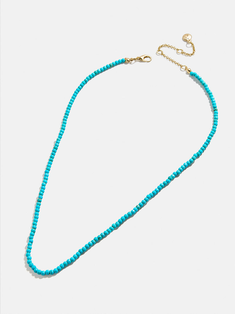 BaubleBar Valentina Semi-Precious Necklace - Turquoise - 
    Semi-precious beaded necklace
  
