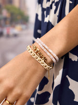 BaubleBar Valentina Semi-Precious Bracelet - Opal - 
    Semi-precious stretch bracelet
  
