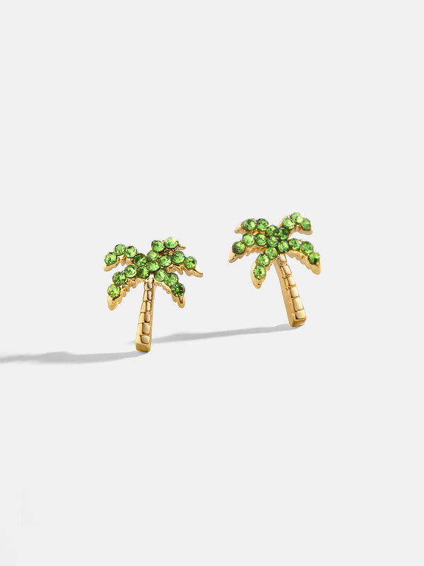 Palm Tree Earrings - Palm Tree Earrings