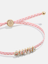 BaubleBar Custom Ribbon Bracelet - Pink Checkerboard Ribbon - 
    Enjoy 20% off - This Week Only
  
