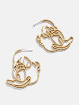 BaubleBar Gold - 
    Disney character earrings
  
