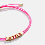 Disney Mickey Mouse Custom Cord Bracelet - Hot Pink