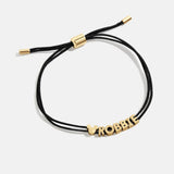 Mickey Mouse Disney Custom Cord Bracelet - Black