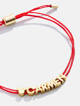 BaubleBar Mickey Mouse Disney Custom Cord Bracelet - Red - 
    Ends Sunday: Enjoy 20% Off
  
