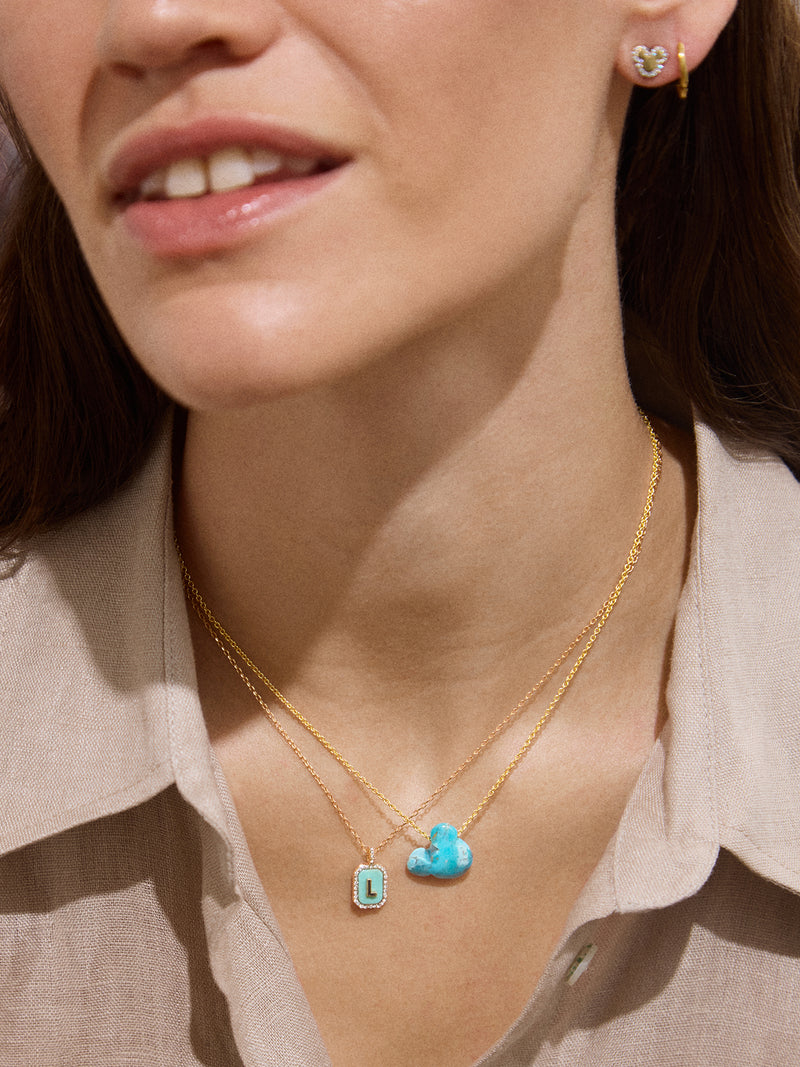 BaubleBar Mickey Mouse Disney Stone Pendant Necklace - Turquoise - 
    Enjoy 20% off - This Week Only
  
