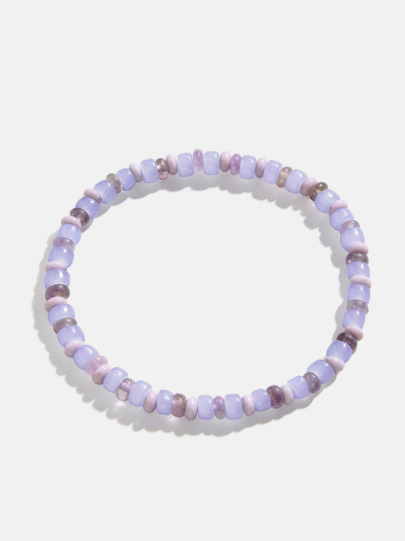 BaubleBar Gina Bracelet - Lavender - 
    Semi-precious stretch bracelet
  
