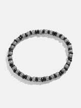 BaubleBar Gina Bracelet - Black - 
    Semi-precious stretch bracelet
  
