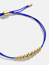 BaubleBar Emma Bracelet - Cobalt - 
    Beaded and cord bracelet
  
