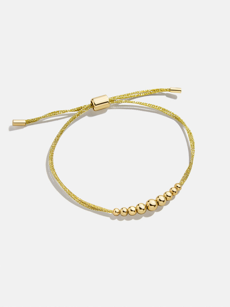 BaubleBar Emma Bracelet - Gold - 
    Beaded and cord bracelet
  
