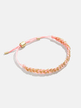 BaubleBar Hannah Bracelet - Blush - 
    Chain and cord bracelet
  
