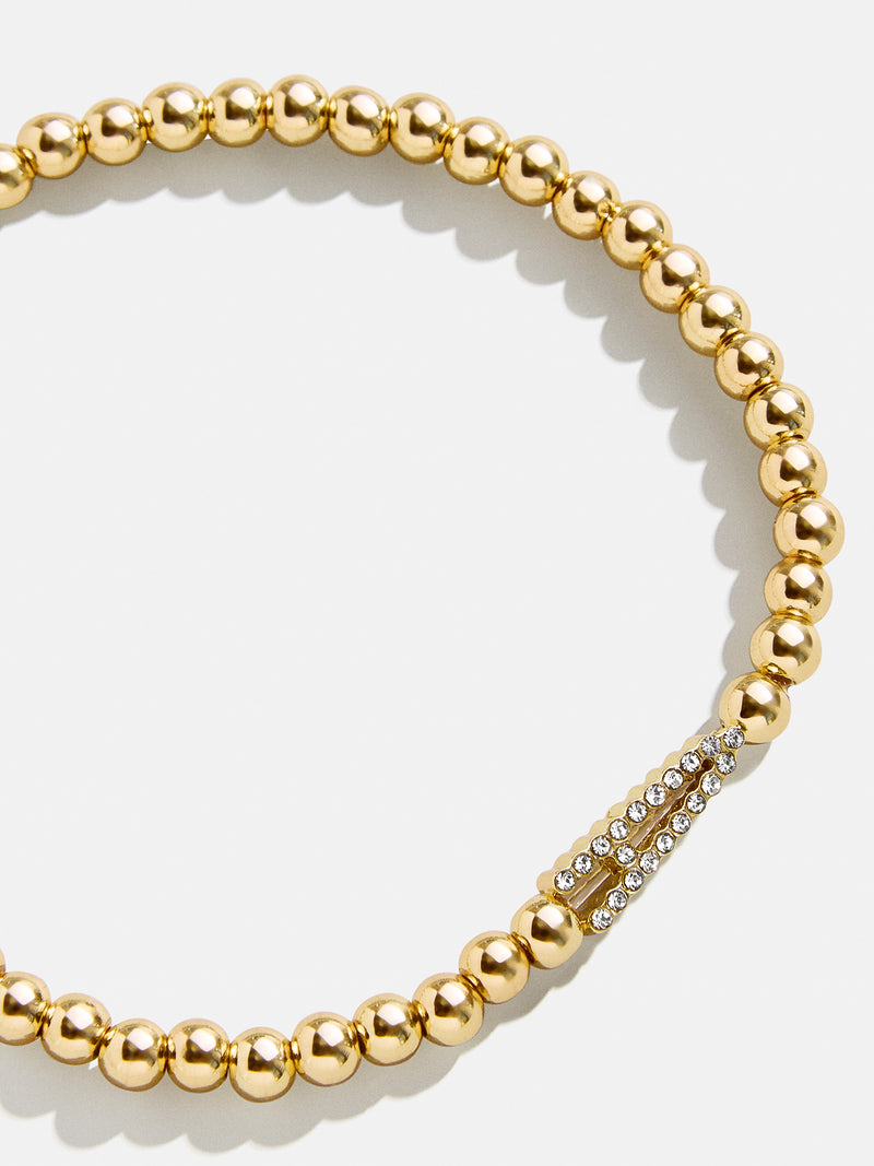 BaubleBar A - 
    Initial beaded bracelet
  
