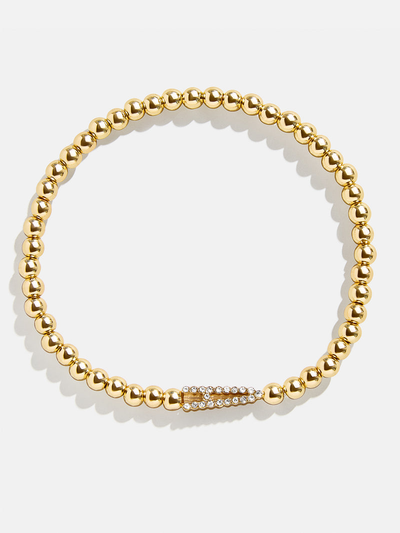 BaubleBar A - 
    Initial beaded bracelet
  
