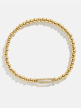 BaubleBar D - 
    Initial beaded bracelet
  
