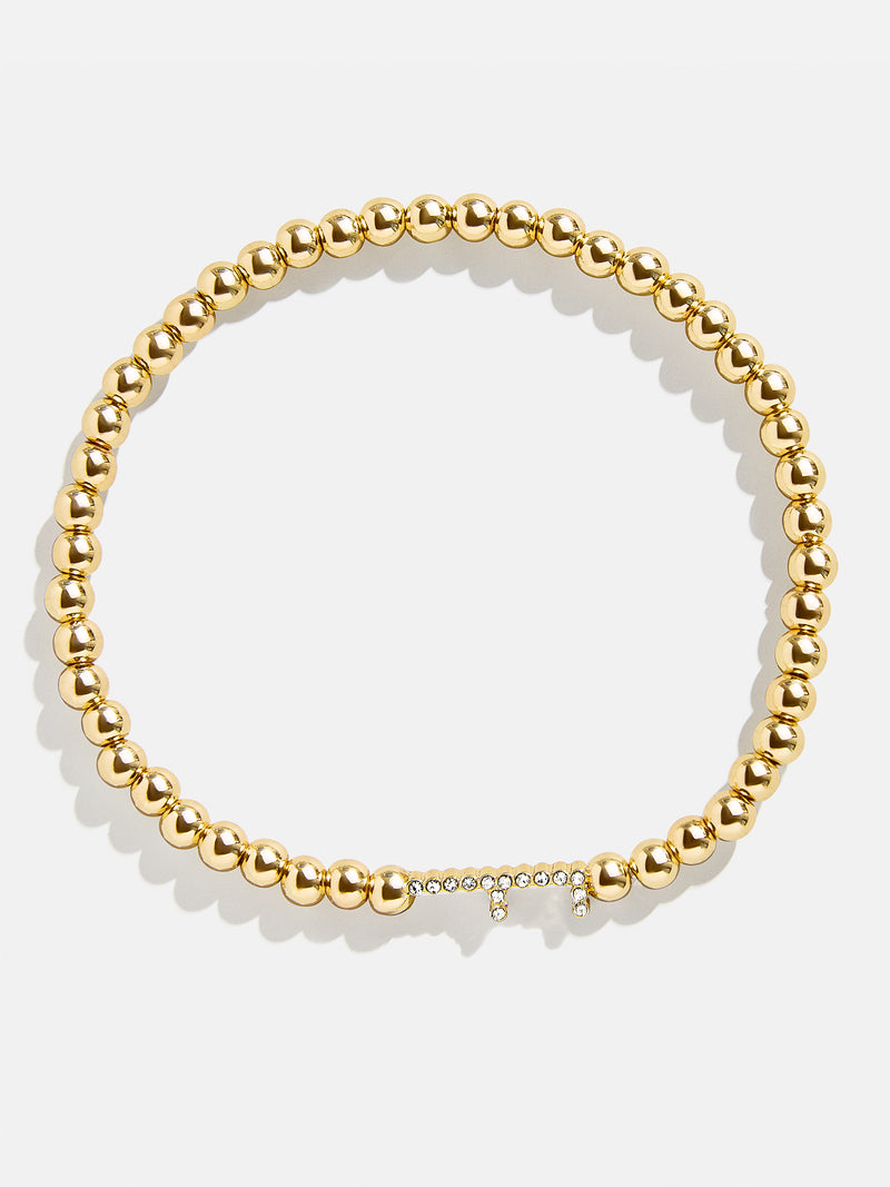 BaubleBar F - 
    Initial beaded bracelet
  
