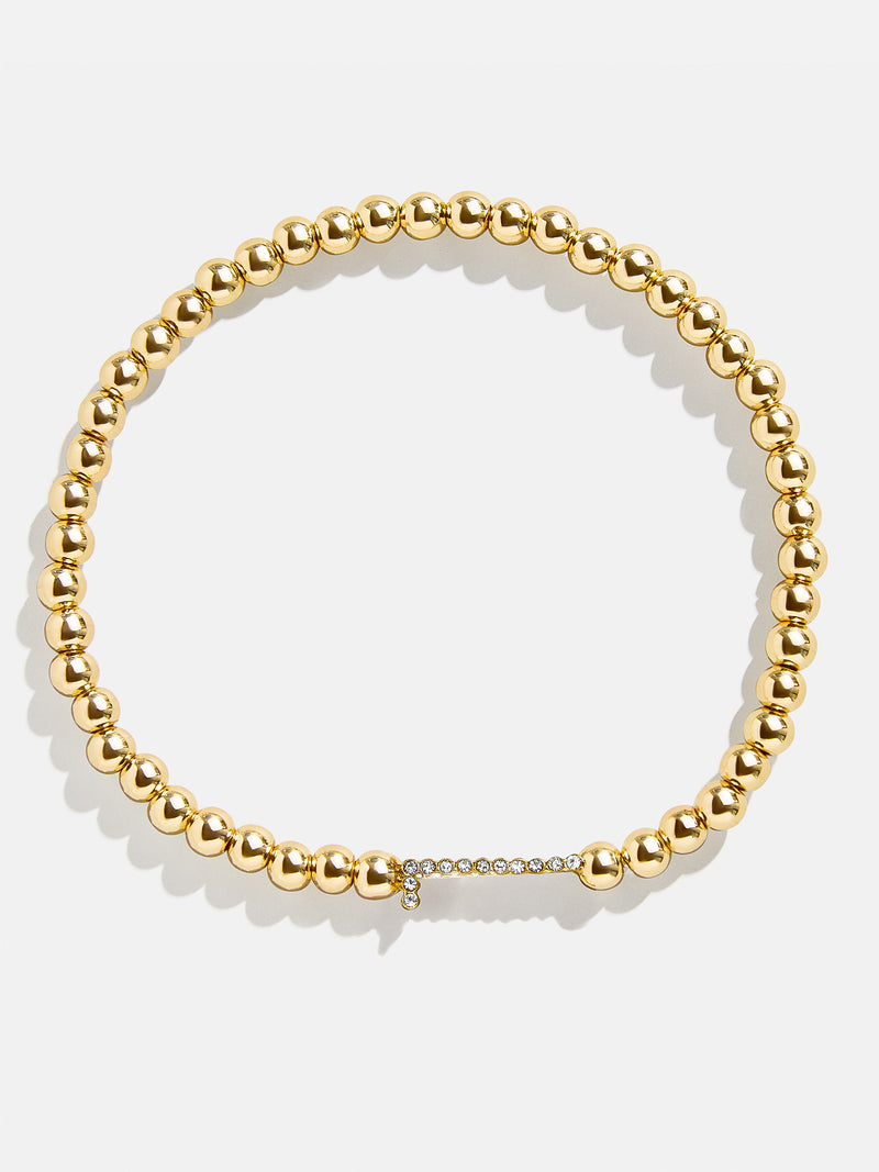 BaubleBar L - 
    Initial beaded bracelet
  
