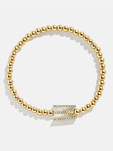 BaubleBar M - 
    Initial beaded bracelet
  
