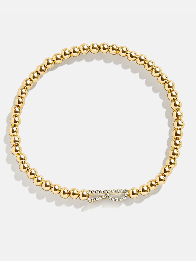 BaubleBar R - 
    Initial beaded bracelet
  
