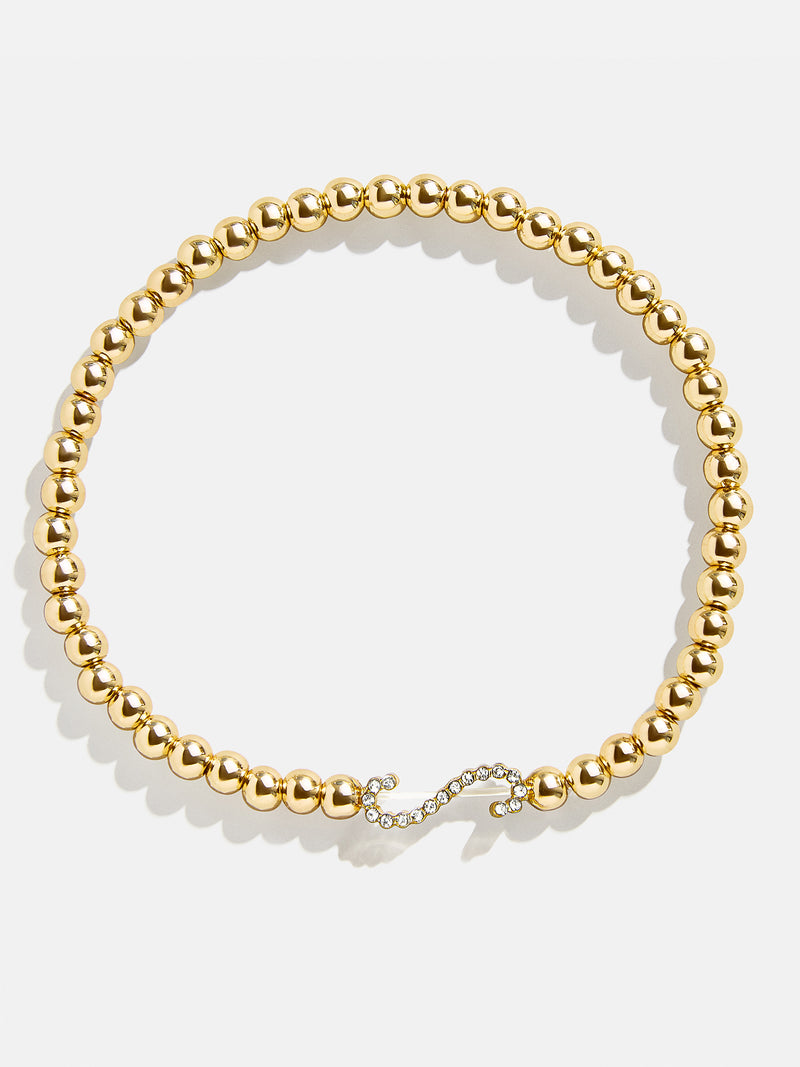 BaubleBar S - 
    Initial beaded bracelet
  
