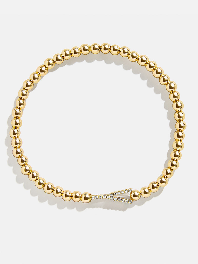 BaubleBar Y - 
    Initial beaded bracelet
  
