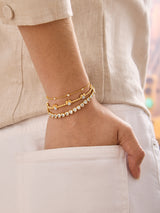 BaubleBar Minnie Mouse Disney Pavé Cuff Bracelet - Minnie Mouse - 
    Enjoy an extra 20% off sale - This Week Only
  
